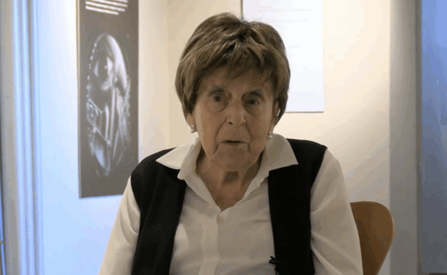 Dolors Mumany en un vídeo de l'Ajuntament de Rubí