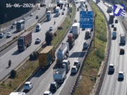 Conductors atrapats a l’AP-7: un accident genera fins a 5 km de cues des de Sant Cugat