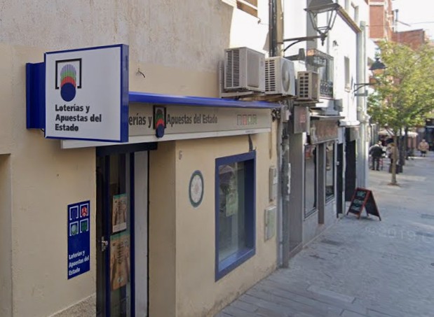 Administració de Loteries del carrer dels Pous de Sant Cugat del Vallès